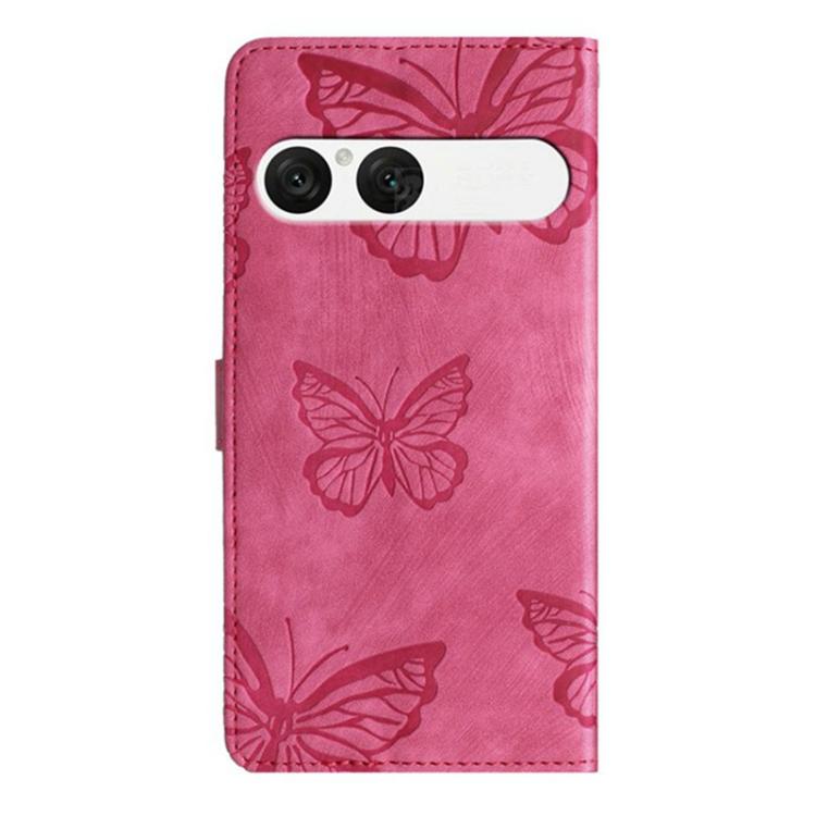 For Sony Xperia 10 VII Skin-feel Embossed Butterfly Leather Phone Case