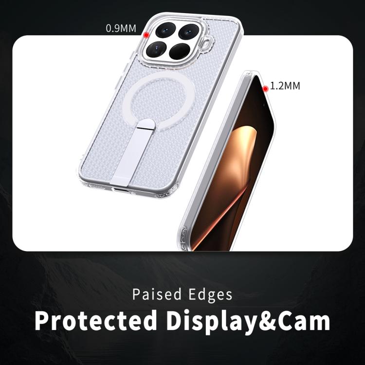 For Xiaomi 15T Pro 5G Honeycomb Cooling MagSafe Holder Phone Case