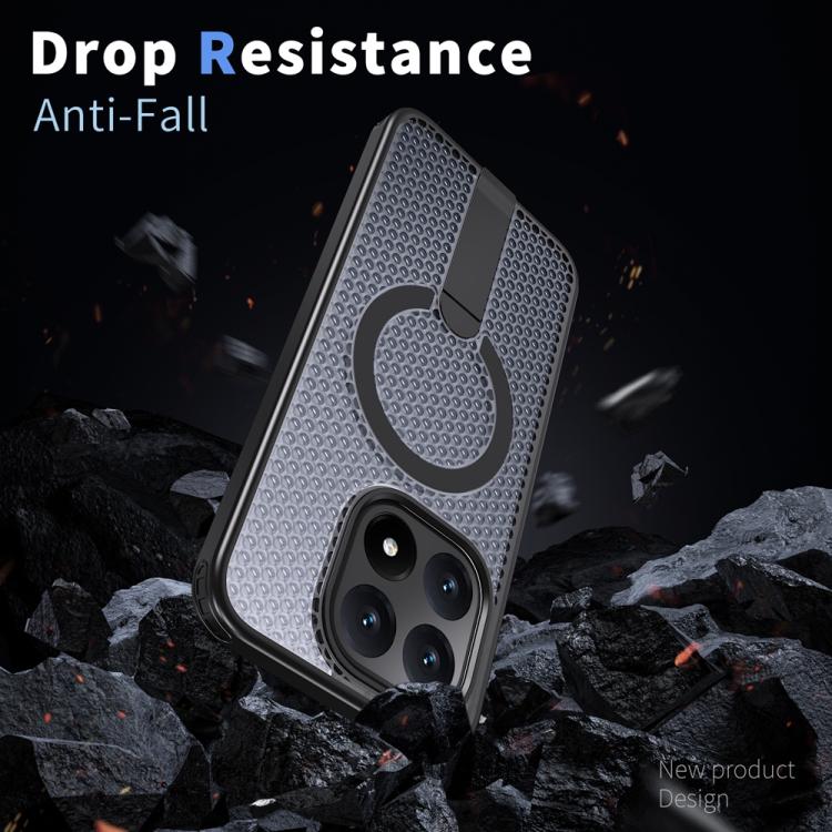 For Xiaomi 15T 5G Honeycomb Cooling MagSafe Holder Phone Case