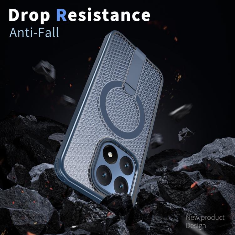 For Xiaomi 15T 5G Honeycomb Cooling MagSafe Holder Phone Case