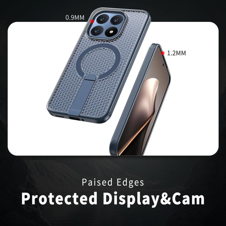 For Xiaomi 15T 5G Honeycomb Cooling MagSafe Holder Phone Case