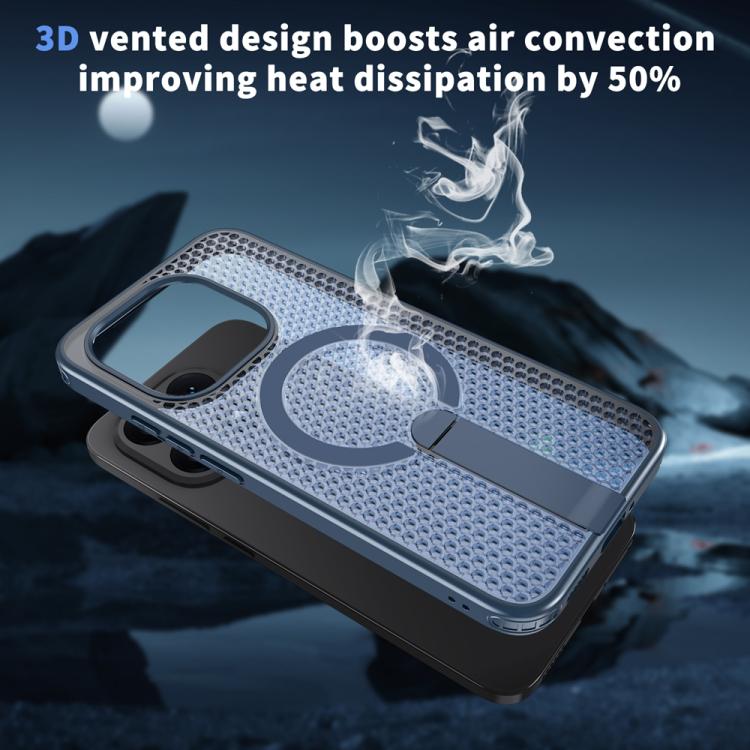 For Xiaomi 15T 5G Honeycomb Cooling MagSafe Holder Phone Case