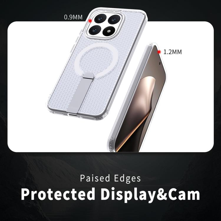 For Xiaomi 15T 5G Honeycomb Cooling MagSafe Holder Phone Case