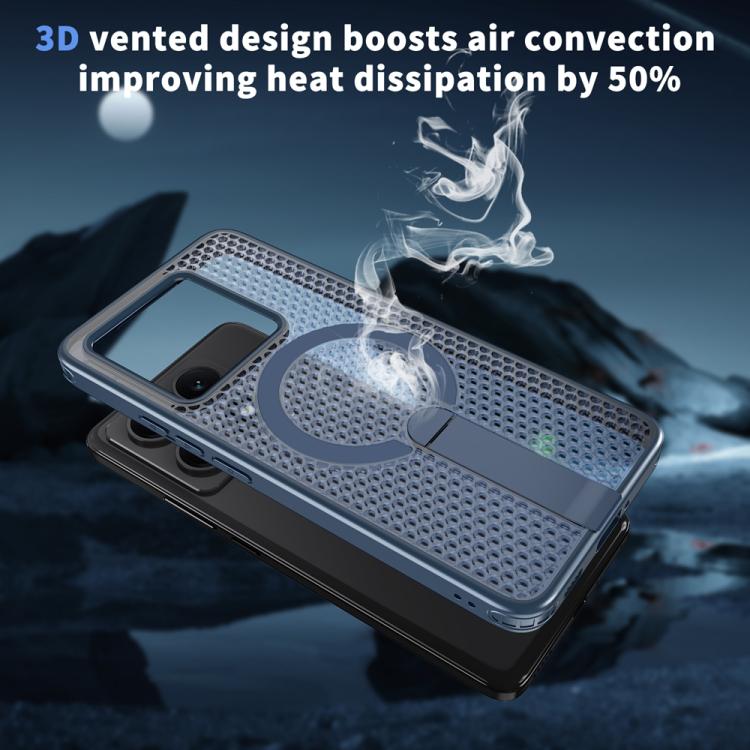 For Xiaomi 14T Pro Honeycomb Cooling MagSafe Holder Phone Case