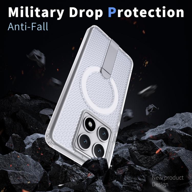 For Xiaomi 14T Honeycomb Cooling MagSafe Holder Phone Case