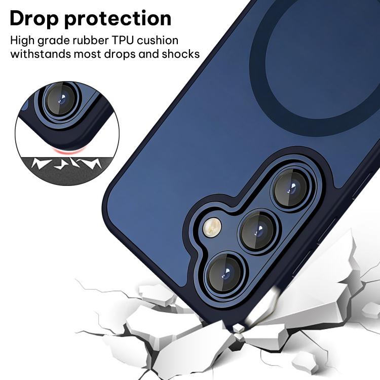 For Samsung Galaxy S24 FE 5G XDcase Skin Feel Magnetic Frosted Phone Case with Lens Film