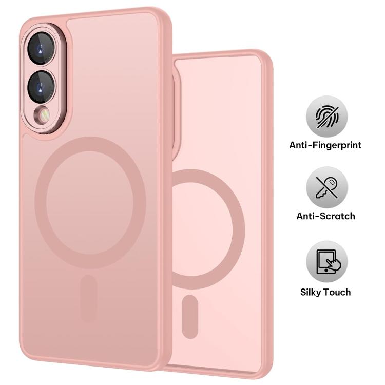 For Samsung Galaxy S25 Edge 5G XDcase Skin Feel Magnetic Frosted Phone Case with Lens Film
