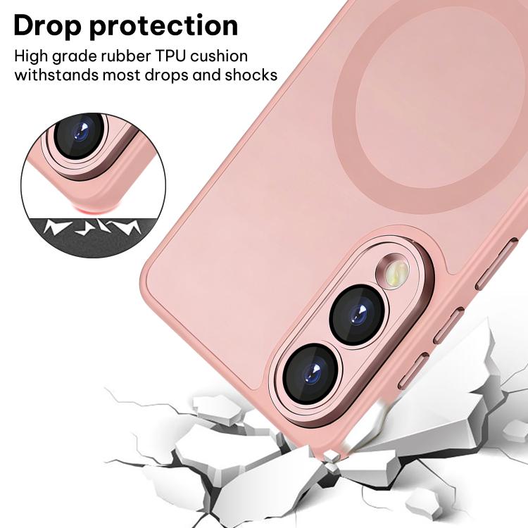 For Samsung Galaxy S25 Edge 5G XDcase Skin Feel Magnetic Frosted Phone Case with Lens Film