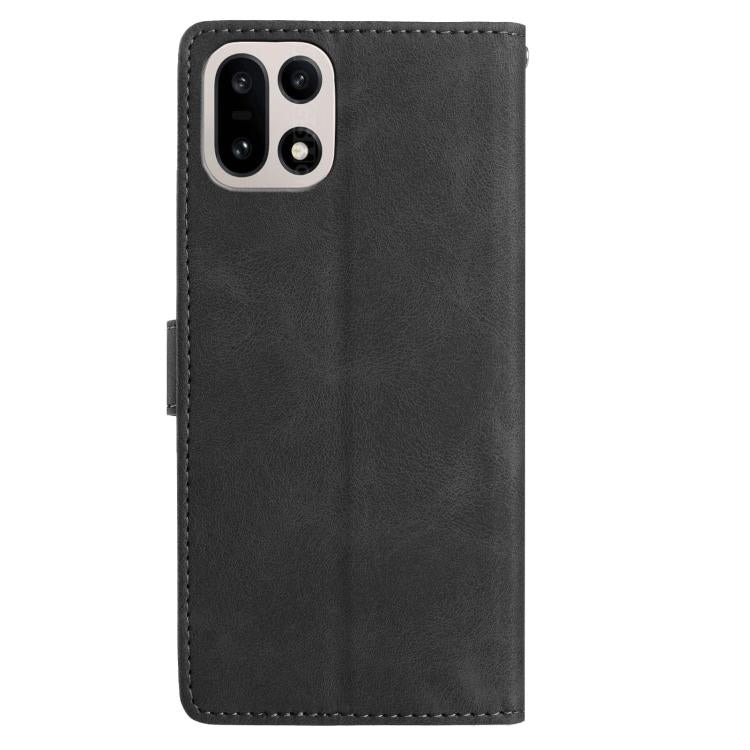 For OnePlus 15 Rose Flower Embossing Pattern Leather Phone Case