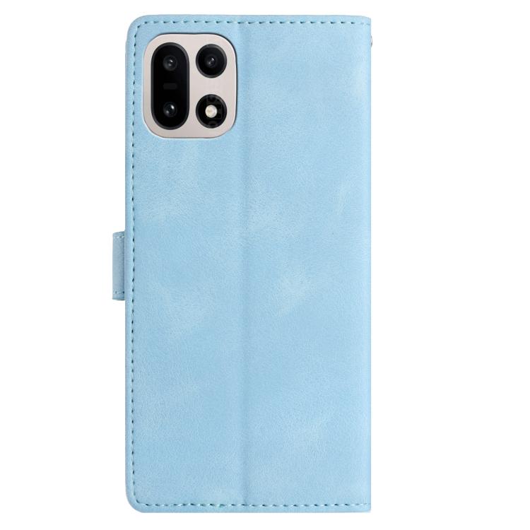 For OnePlus 15 Rose Flower Embossing Pattern Leather Phone Case