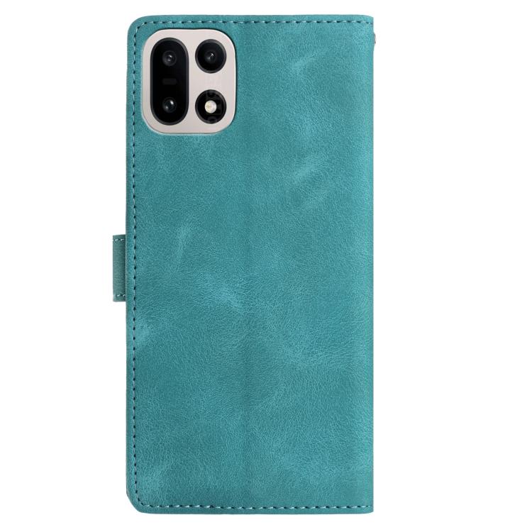 For OnePlus 15 Rose Flower Embossing Pattern Leather Phone Case