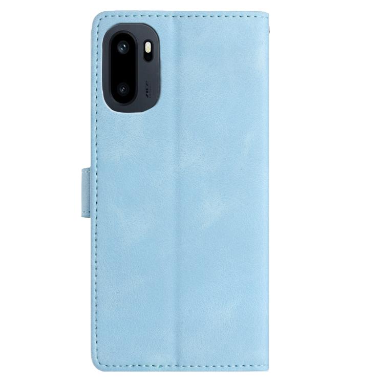 For OnePlus Ace 6 Rose Flower Embossing Pattern Leather Phone Case