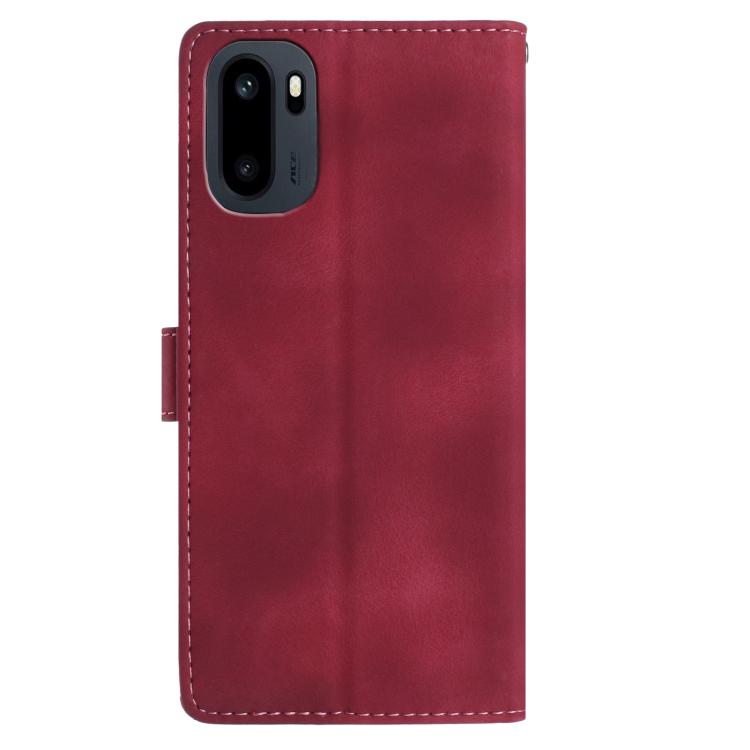 For OnePlus Ace 6 Rose Flower Embossing Pattern Leather Phone Case