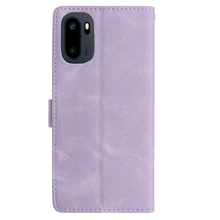 For OnePlus Ace 6 Rose Flower Embossing Pattern Leather Phone Case