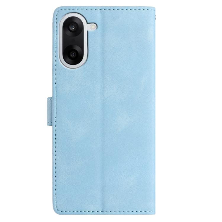 For OnePlus Nord CE5 Rose Flower Embossing Pattern Leather Phone Case