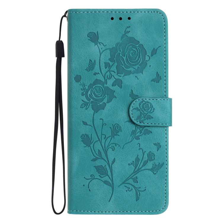 For OnePlus Nord CE5 Rose Flower Embossing Pattern Leather Phone Case