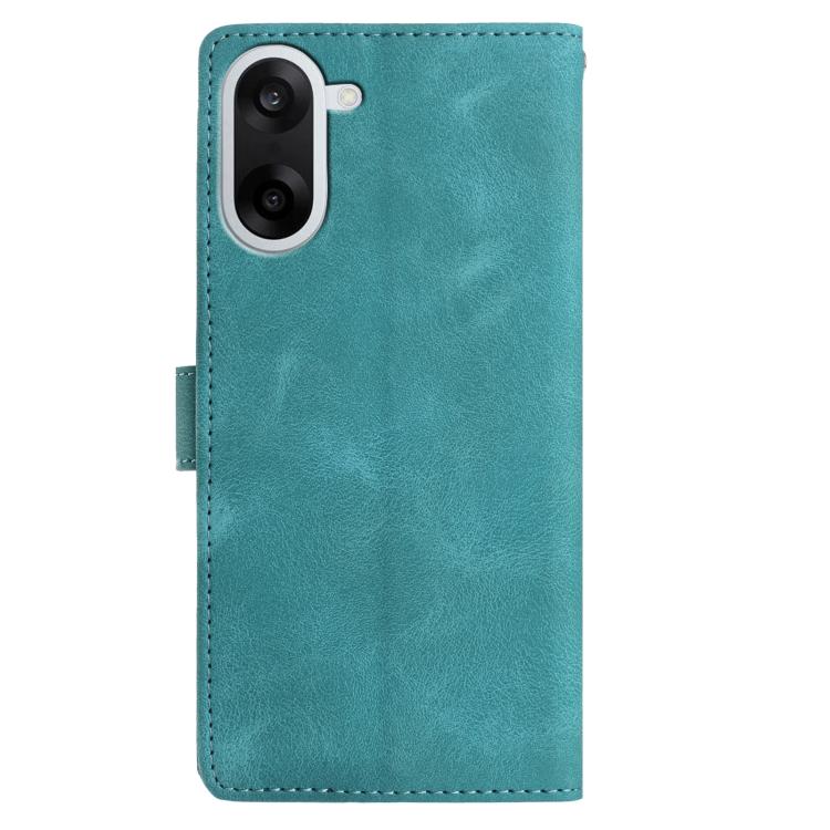 For OnePlus Nord CE5 Rose Flower Embossing Pattern Leather Phone Case
