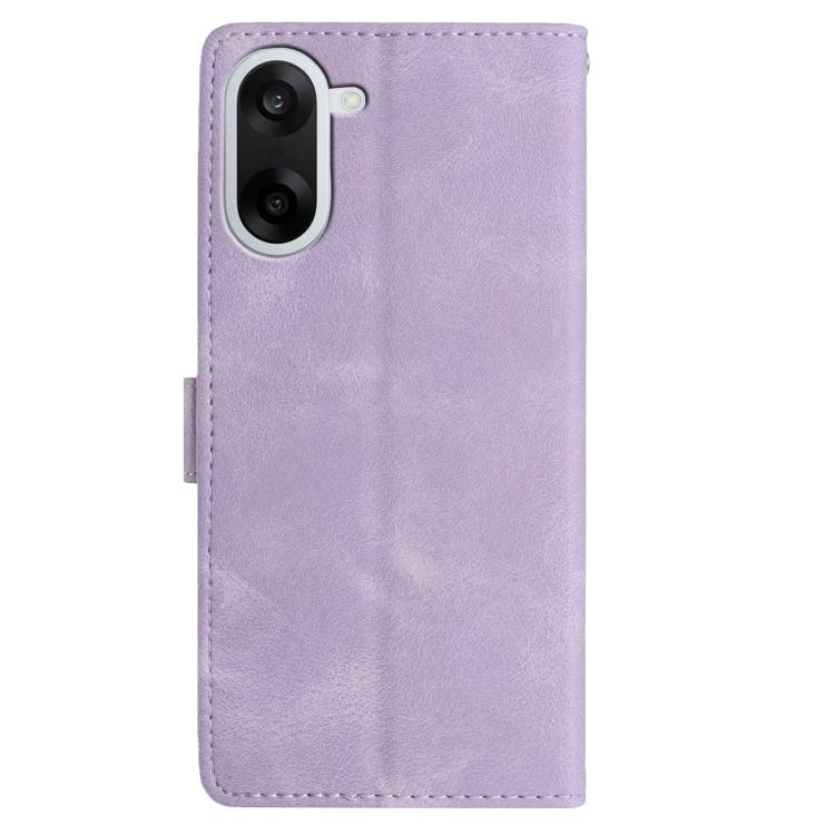 For OnePlus Nord CE5 Rose Flower Embossing Pattern Leather Phone Case