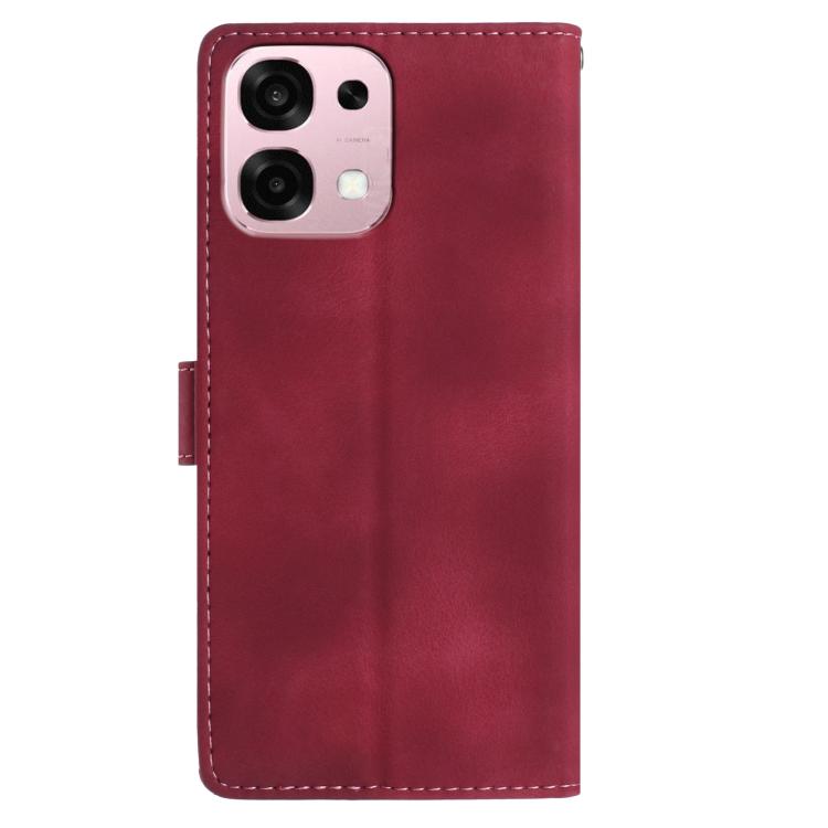 For OPPO A6 Pro 4G / 5G / F31 5G Rose Flower Embossing Pattern Leather Phone Case