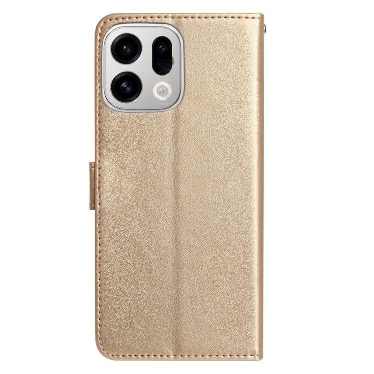For OPPO Find X9 Rose Flower Embossing Pattern Leather Phone Case