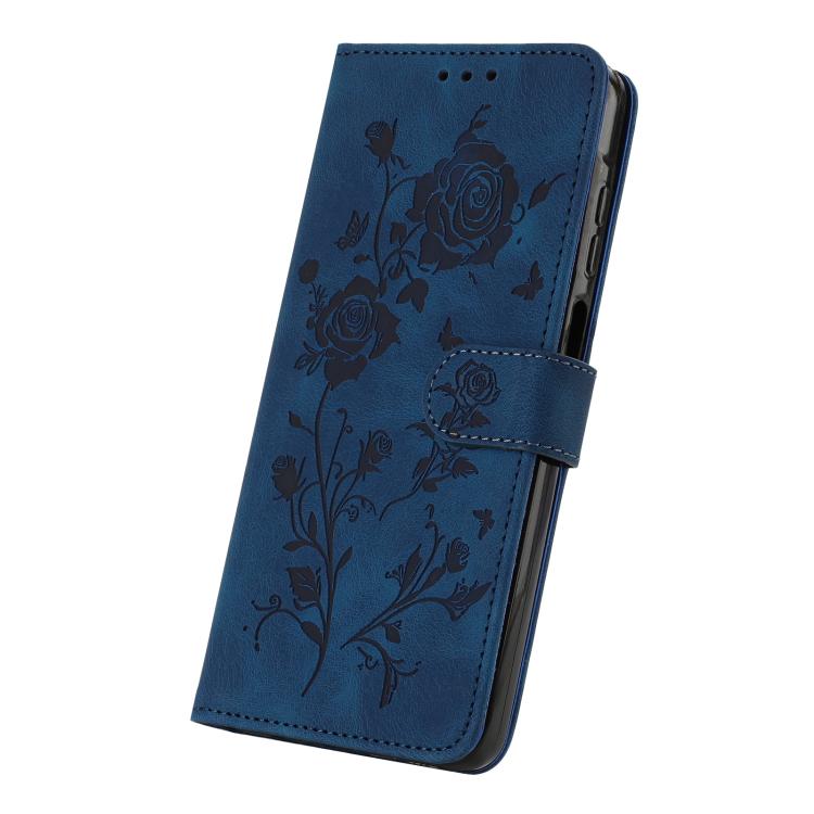 For OPPO Find X9 Rose Flower Embossing Pattern Leather Phone Case