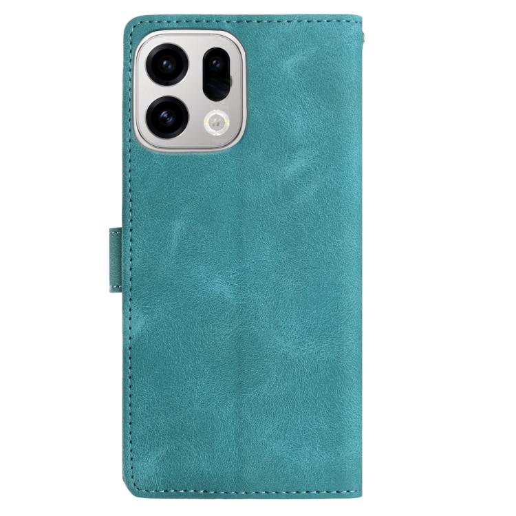 For OPPO Find X9 Pro Rose Flower Embossing Pattern Leather Phone Case