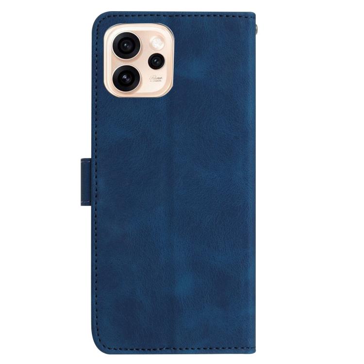 For OPPO Reno15 5G Global Rose Flower Embossing Pattern Leather Phone Case
