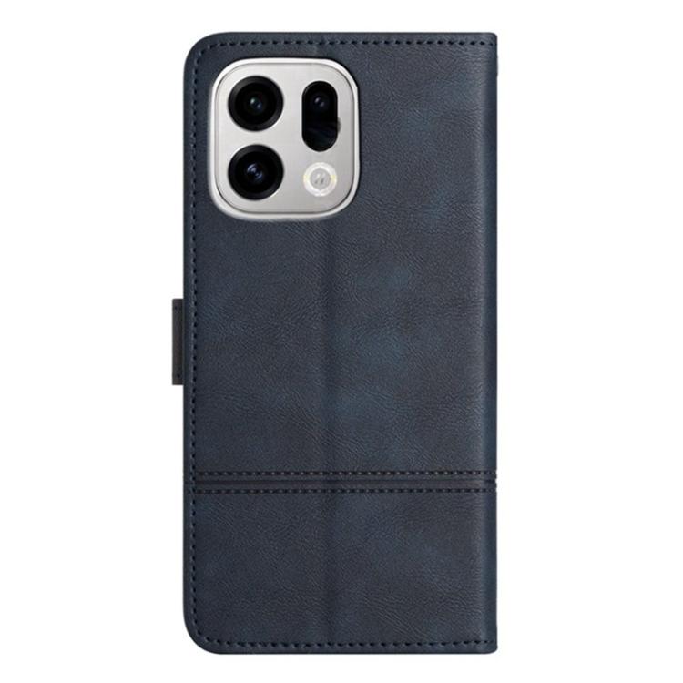 For OPPO Find X9 Pro Cowhide Texture Stitching Leather Phone Case