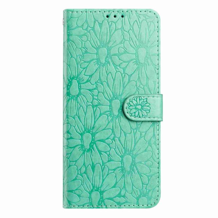 For Motorola Moto G86 Power 5G Daisy Embossed Leather Phone Case