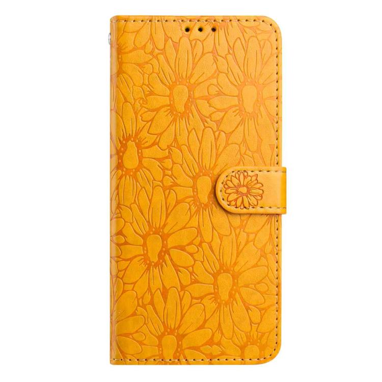 For OPPO A6 Pro 4G / 5G Global Daisy Embossed Leather Phone Case