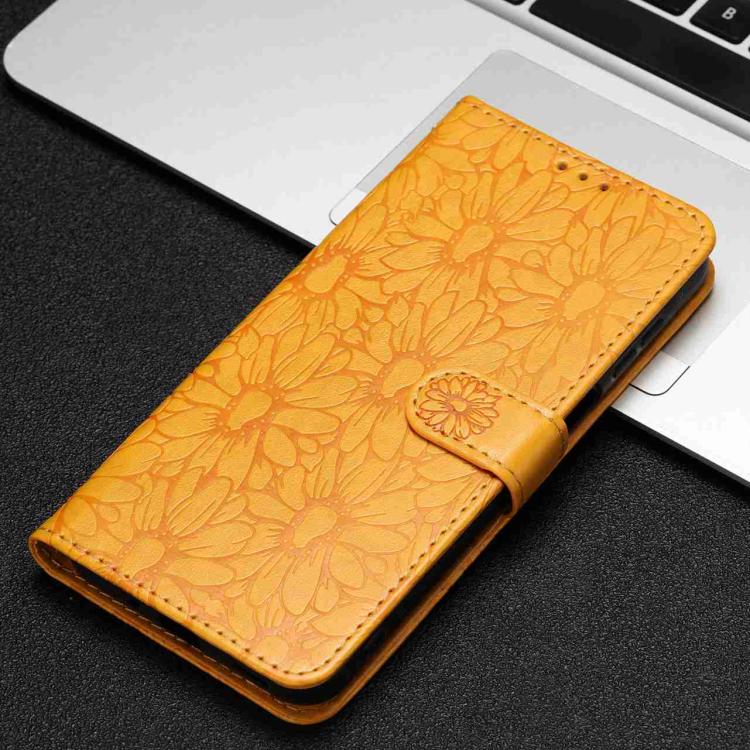 For OPPO A6 Pro 4G / 5G Global Daisy Embossed Leather Phone Case