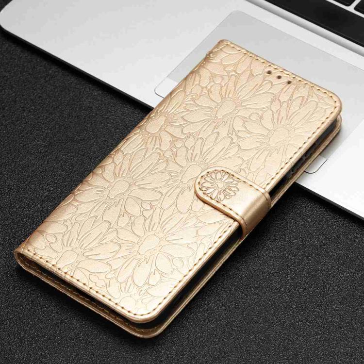 For OPPO A6 Pro 4G / 5G Global Daisy Embossed Leather Phone Case
