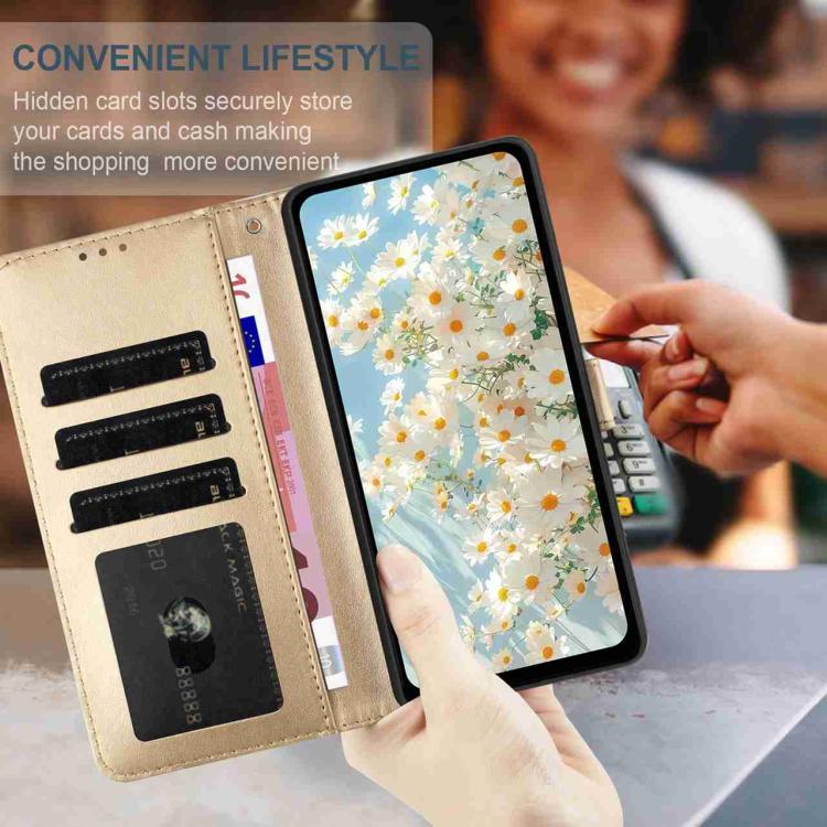 For OPPO A6 Pro 4G / 5G Global Daisy Embossed Leather Phone Case