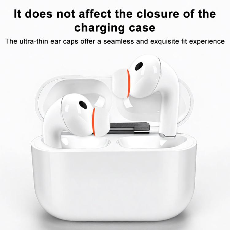 For AirPods Pro 3 XDcase 3 Pairs Replacement Silicone Sponge Ear Tips, S/M/L Size