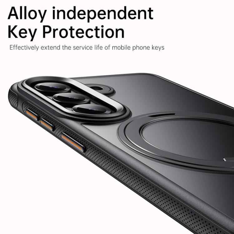 For Samsung Galaxy S26+ 5G Gear-Style Stress Relief 360 Rotation Holder MagSafe Phone Case