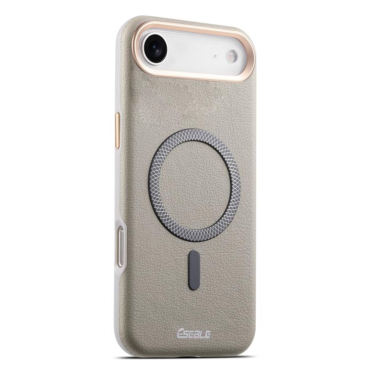 For iPhone Air ESEBLE L2 Litchi Texture Metal Lens Magnetic Phone Case