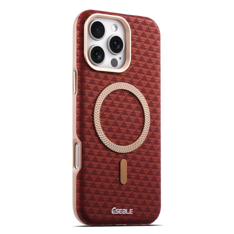 For iPhone 16 Pro ESEBLE L3 Triangular Shield Metal Lens Magnetic Phone Case