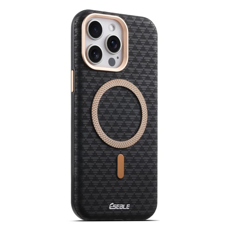 For iPhone 13 Pro Max ESEBLE L3 Triangular Shield Metal Lens Magnetic Phone Case