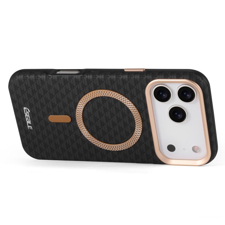 For iPhone 17 Pro Max ESEBLE L3 Triangular Shield Metal Lens Magnetic Phone Case