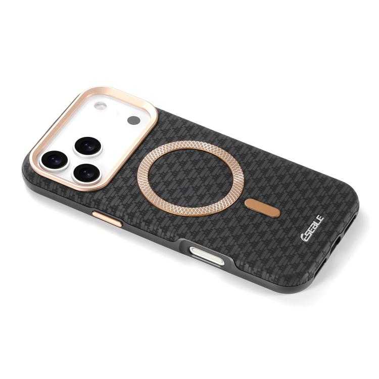 For iPhone 17 Pro Max ESEBLE L3 Triangular Shield Metal Lens Magnetic Phone Case