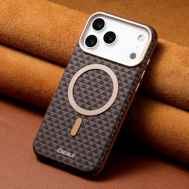 For iPhone 17 Pro Max ESEBLE L3 Triangular Shield Metal Lens Magnetic Phone Case