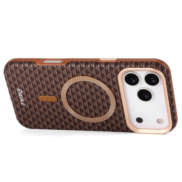 For iPhone 17 Pro Max ESEBLE L3 Triangular Shield Metal Lens Magnetic Phone Case