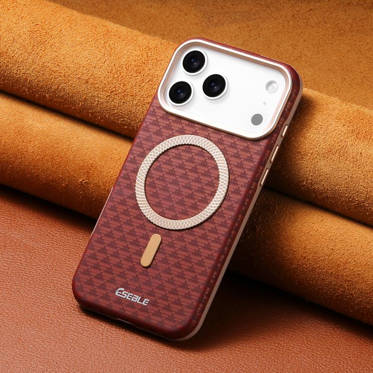 For iPhone 17 Pro Max ESEBLE L3 Triangular Shield Metal Lens Magnetic Phone Case