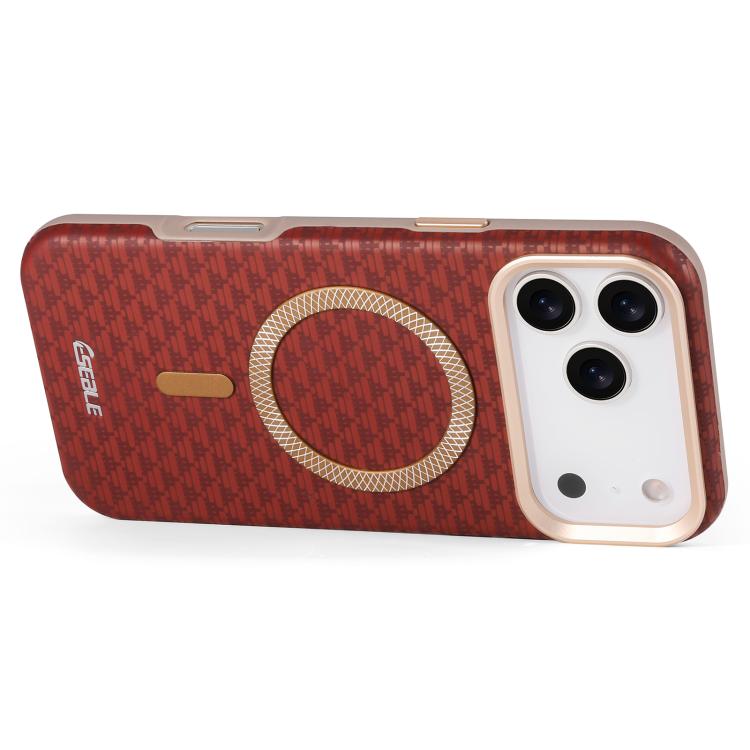 For iPhone 17 Pro Max ESEBLE L3 Triangular Shield Metal Lens Magnetic Phone Case