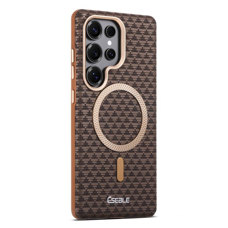 For Samsung Galaxy S24 Ultra 5G ESEBLE L3 Triangular Shield Metal Lens Magnetic Phone Case
