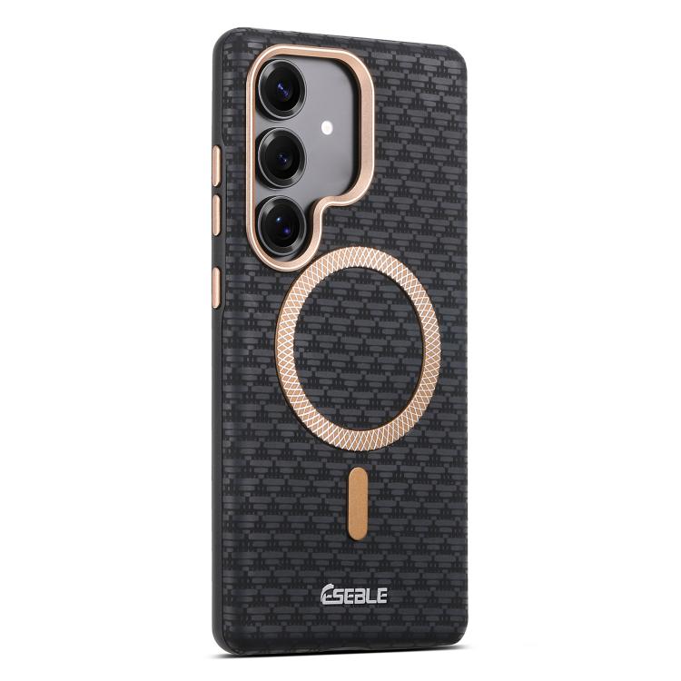 For Samsung Galaxy S25 5G / S24 5G ESEBLE L3 Triangular Shield Metal Lens Magnetic Phone Case