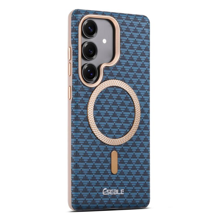 For Samsung Galaxy S25 5G / S24 5G ESEBLE L3 Triangular Shield Metal Lens Magnetic Phone Case