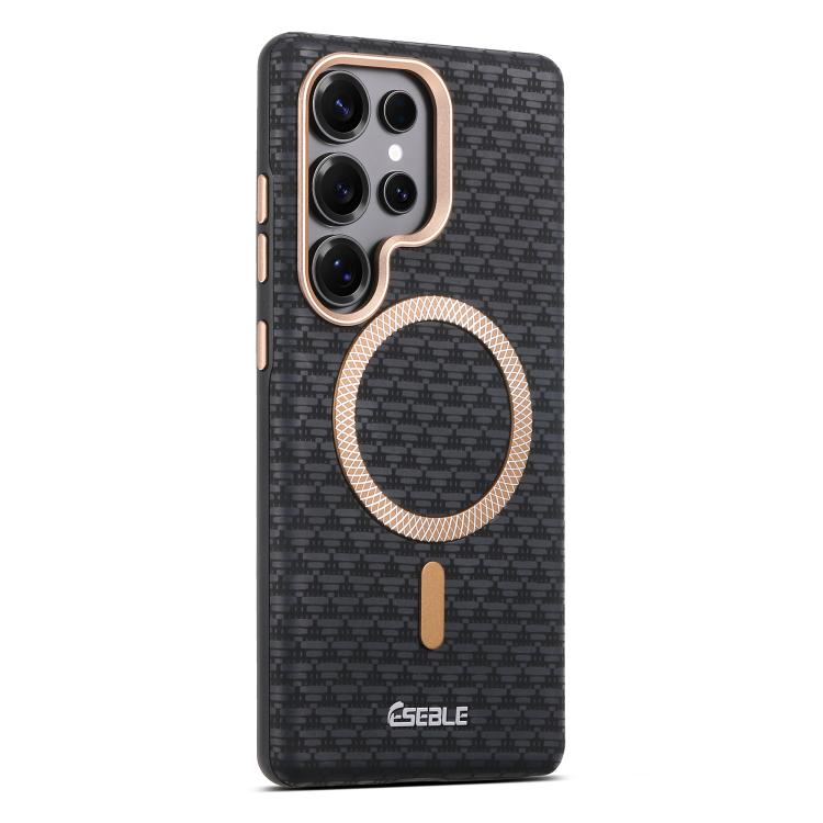 For Samsung Galaxy S26 Ultra 5G ESEBLE L3 Triangular Shield Metal Lens Magnetic Phone Case