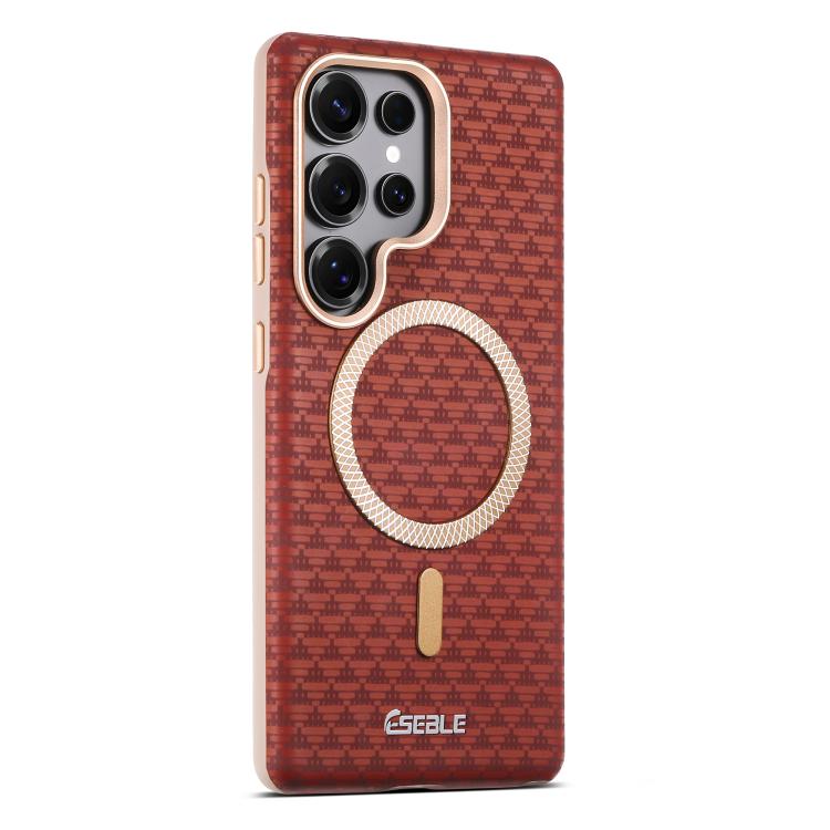 For Samsung Galaxy S26 Ultra 5G ESEBLE L3 Triangular Shield Metal Lens Magnetic Phone Case