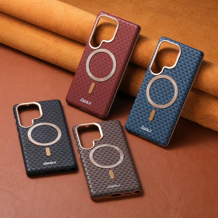 For Samsung Galaxy S25 5G / S24 5G ESEBLE L3 Triangular Shield Metal Lens Magnetic Phone Case